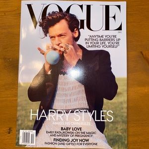 Harry Styles Vogue Magazine December 2020
